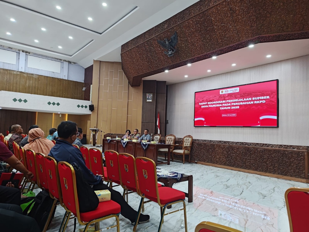 Diskominfo Kota Semarang Hadiri Rapat Koordinasi Pengelolaan SDM dalam Perubahan RKPD Tahun 2025